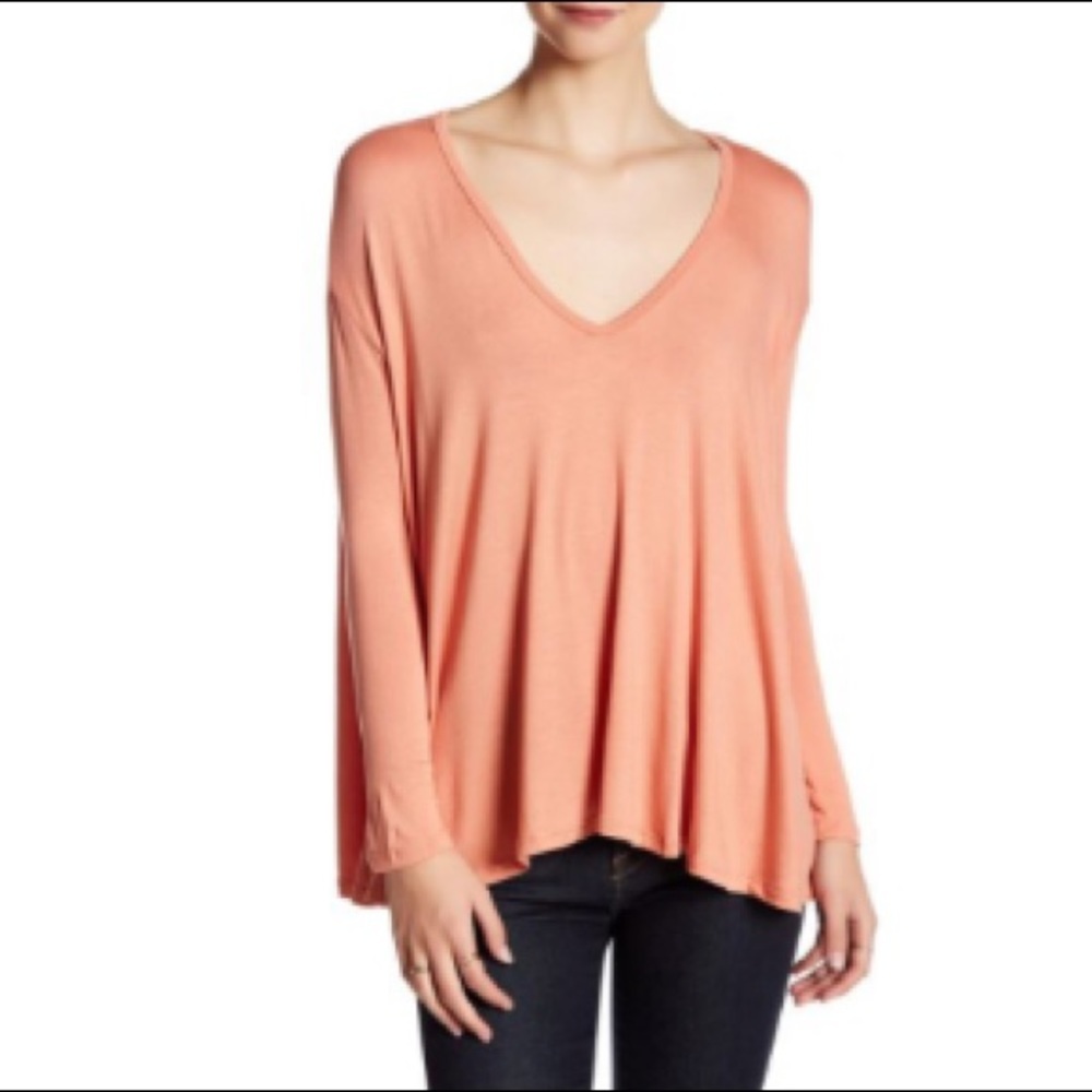 LUSH Women’s 3/4 Length Dolman Sleeve Blouse Top L